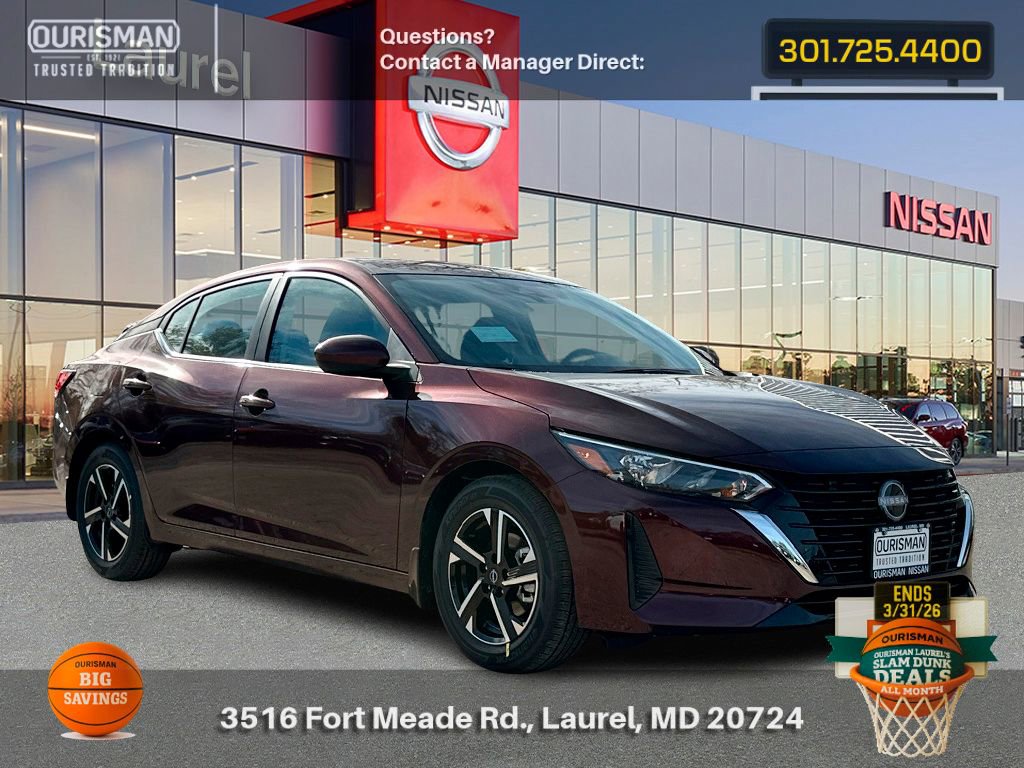 New 2025 Nissan Sentra SV w/ All-Weather Package