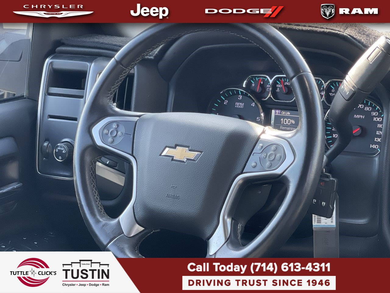 Used 2015 Chevrolet Silverado 1500 LT w/ Trailering Package RWD image 15