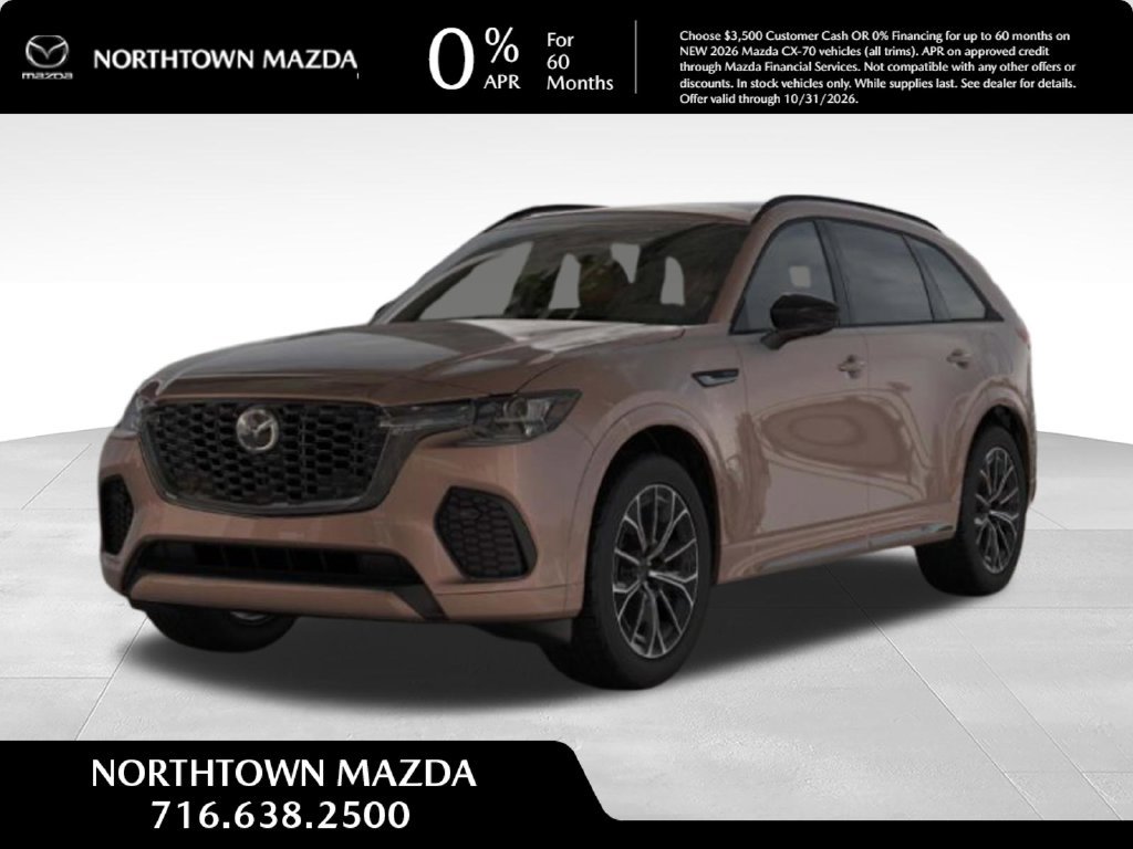 New 2026 MAZDA CX-70 3.3 Turbo w/ Premium Package AWD/4WD image 1