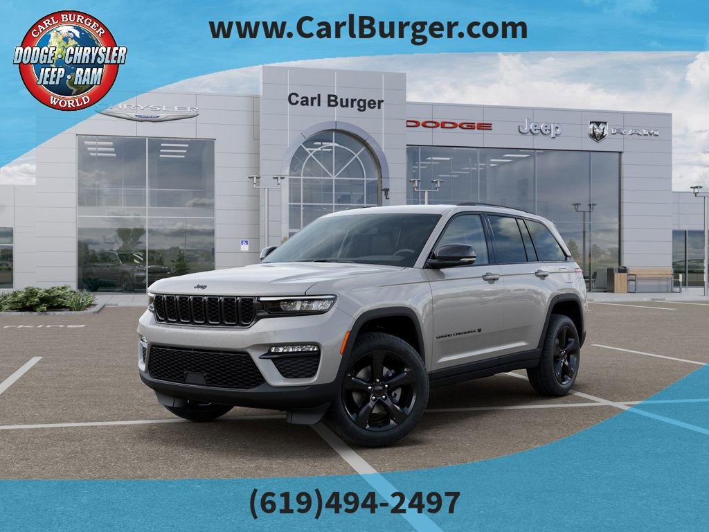 New 2025 Jeep Grand Cherokee Limited w/ Black Appearance Package