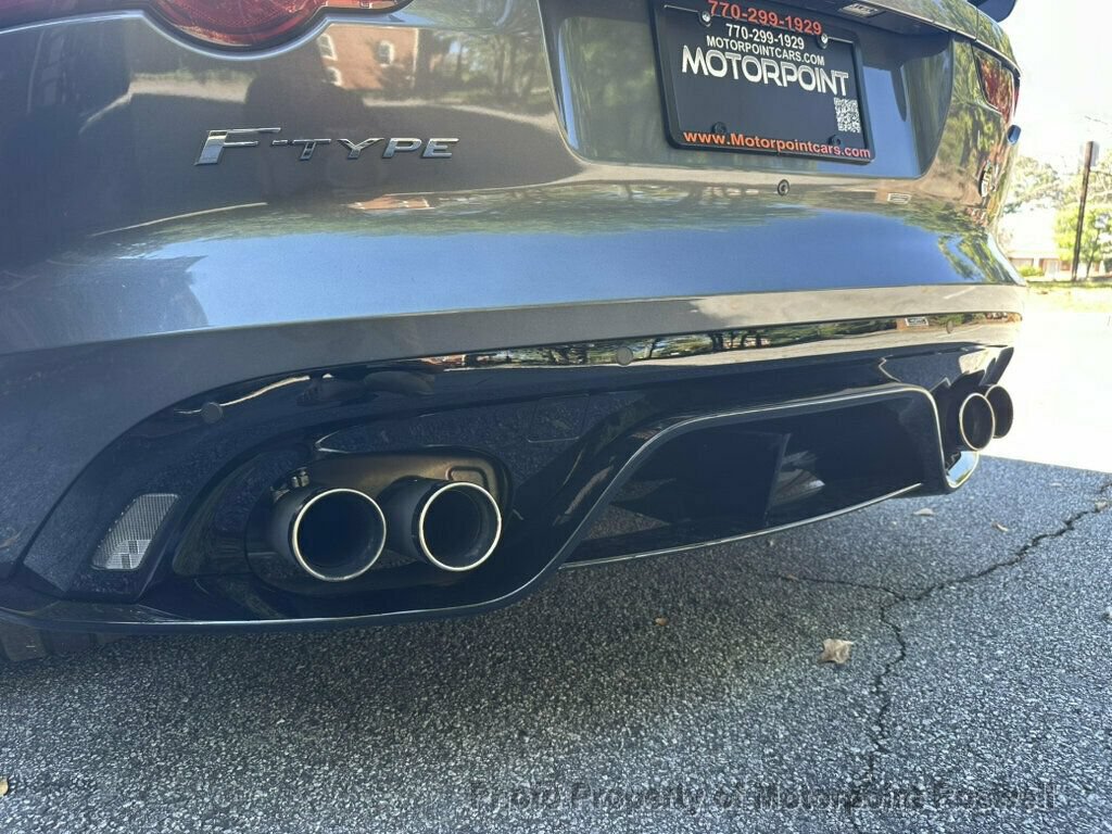Used 2018 Jaguar F-TYPE SVR AWD/4WD image 8