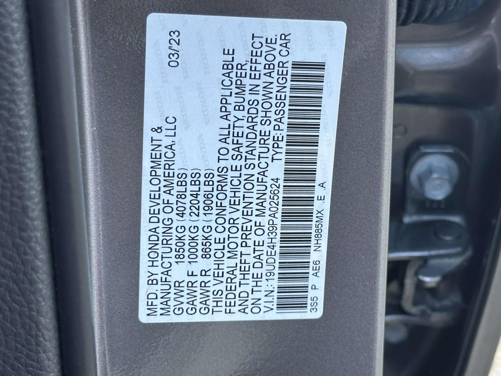 Certified 2023 Acura Integra A-Spec FWD image 25