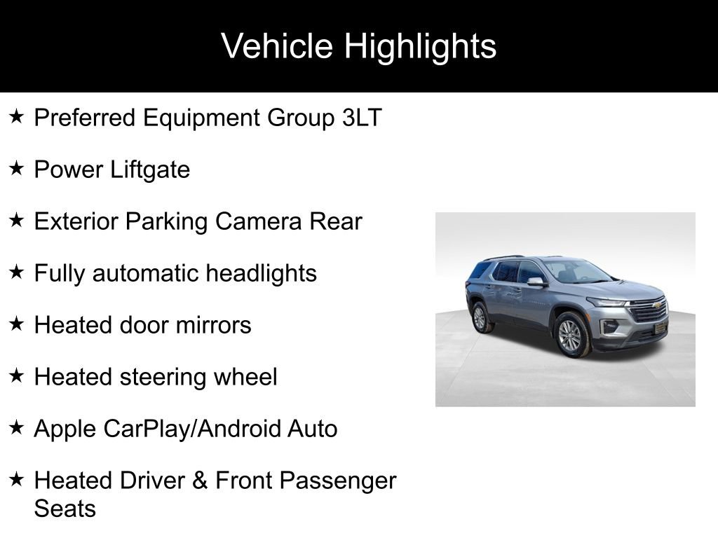 Used 2023 Chevrolet Traverse LT image 2
