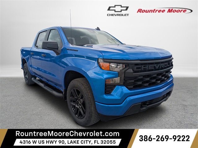 New 2026 Chevrolet Silverado 1500 Custom w/ Turbomax Blackout Package image 1