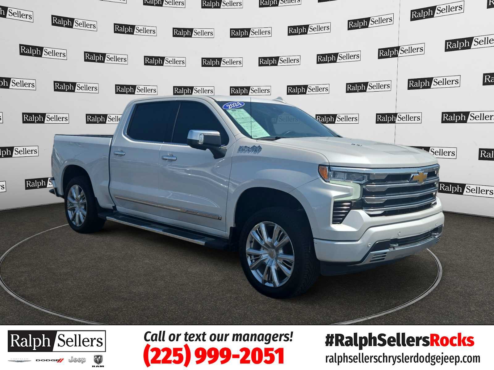Used 2024 Chevrolet Silverado 1500 High Country w/ High Country Premium Package AWD/4WD image 1