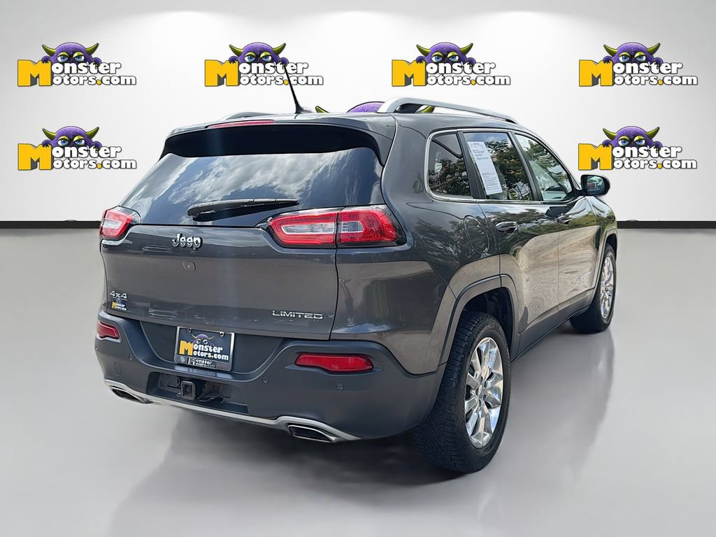 Used 2015 Jeep Cherokee Limited w/ Safetytec Group AWD/4WD image 5