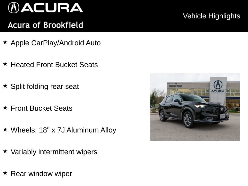 Certified 2025 Acura ADX FWD image 16