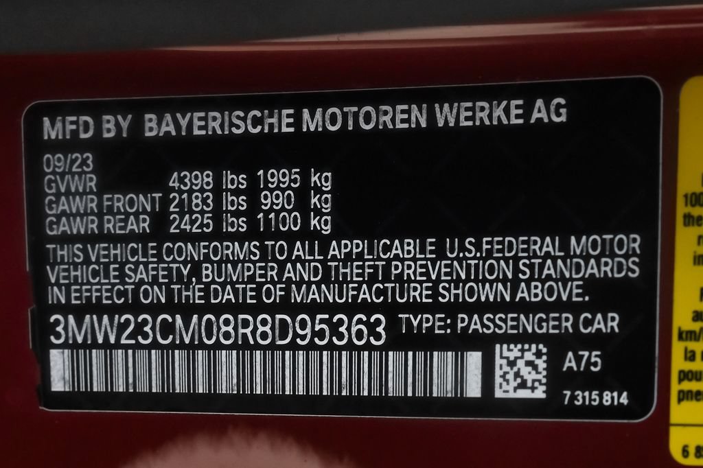 Used 2024 BMW 230i Coupe w/ Premium Package RWD image 56