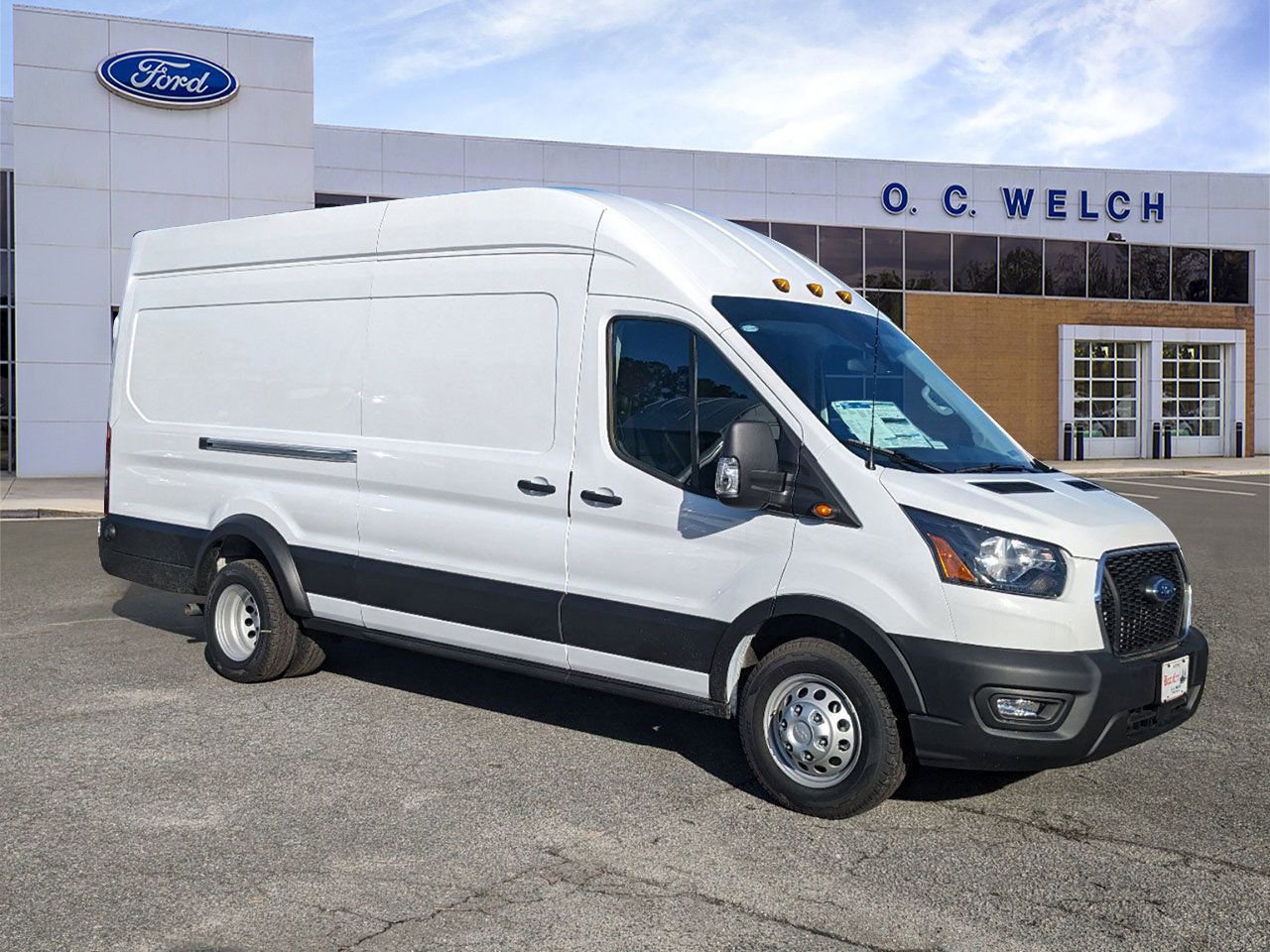 New 2024 Ford Transit 350 148 High Roof DRW AWD w/ Exterior Upgrade Package