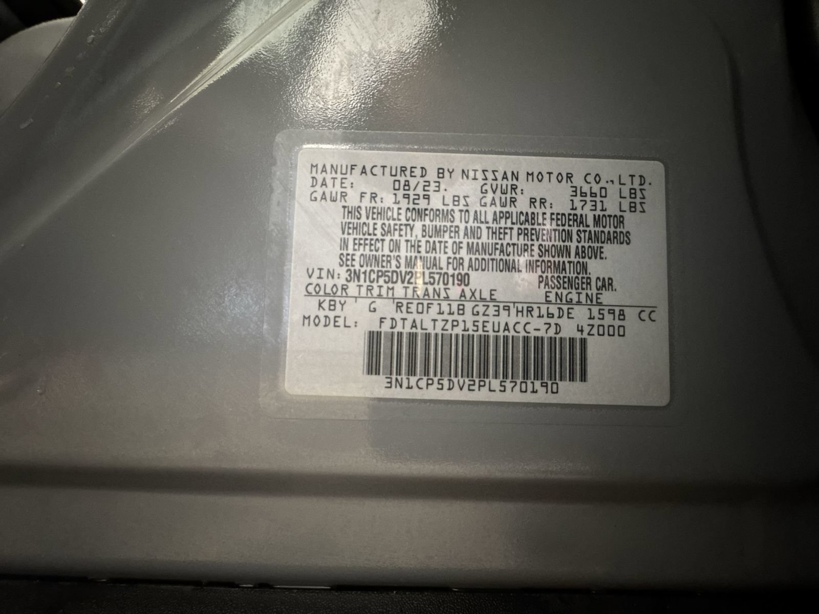 Used 2023 Nissan Kicks SR w/ SR Premium Package FWD image 41