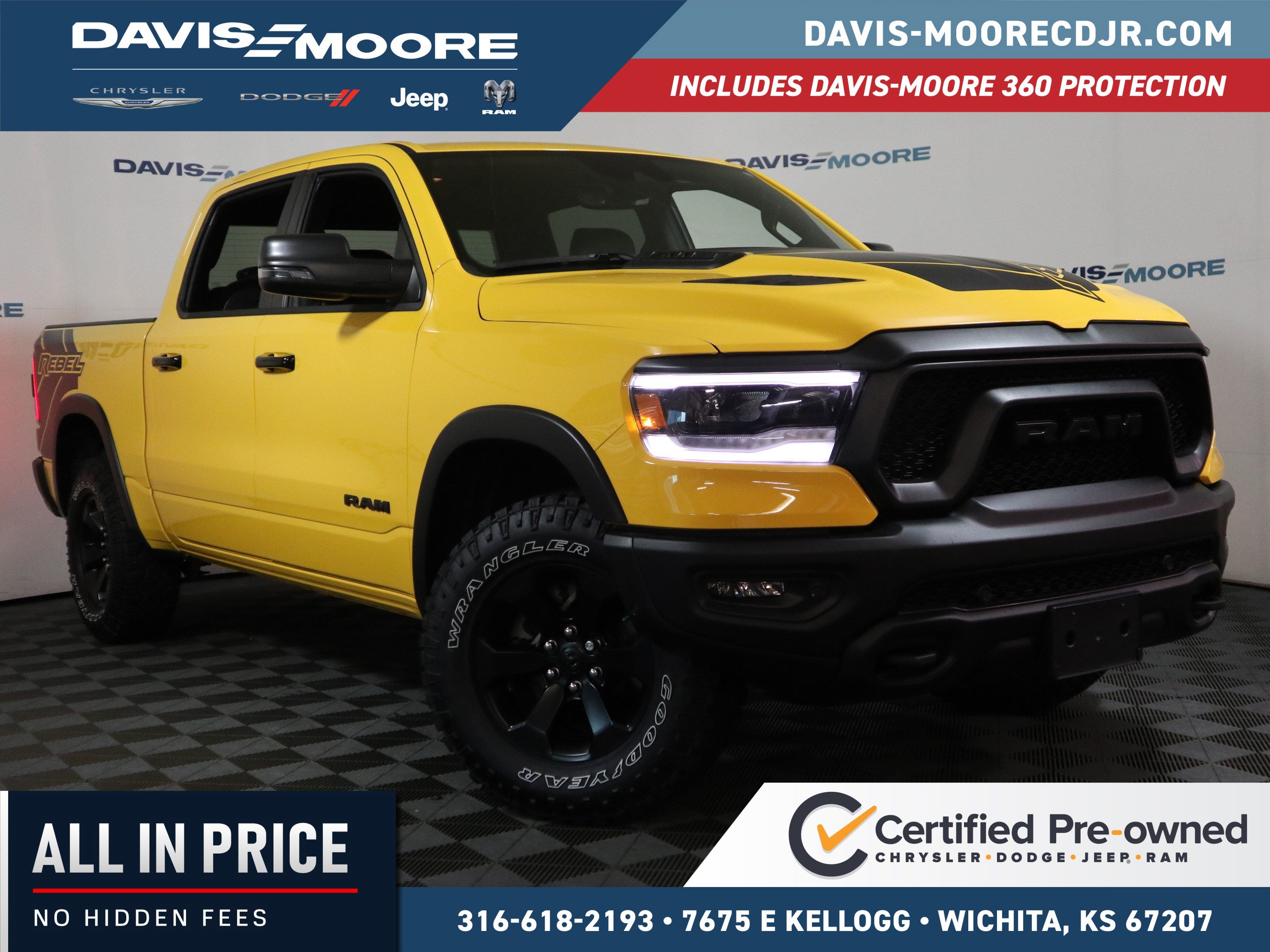 Certified 2023 RAM 1500 Rebel w/ Rebel Level 2 Equipment Group AWD/4WD image 1