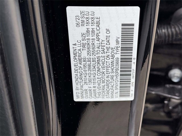 Certified 2023 Honda Pilot EX-L image 17