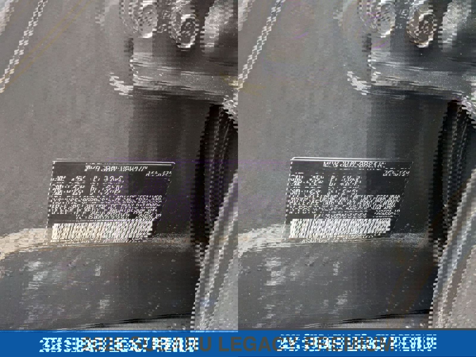 Certified 2025 Subaru Legacy Premium image 29