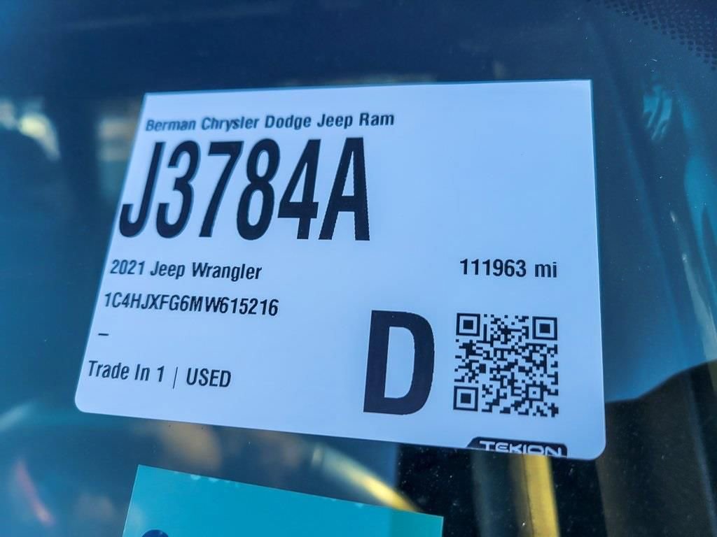 Used 2021 Jeep Wrangler Unlimited Rubicon w/ Steel Bumper Group image 25