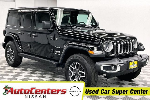 Used 2024 Jeep Wrangler Unlimited Sahara w/ Technology Group AWD/4WD image 1
