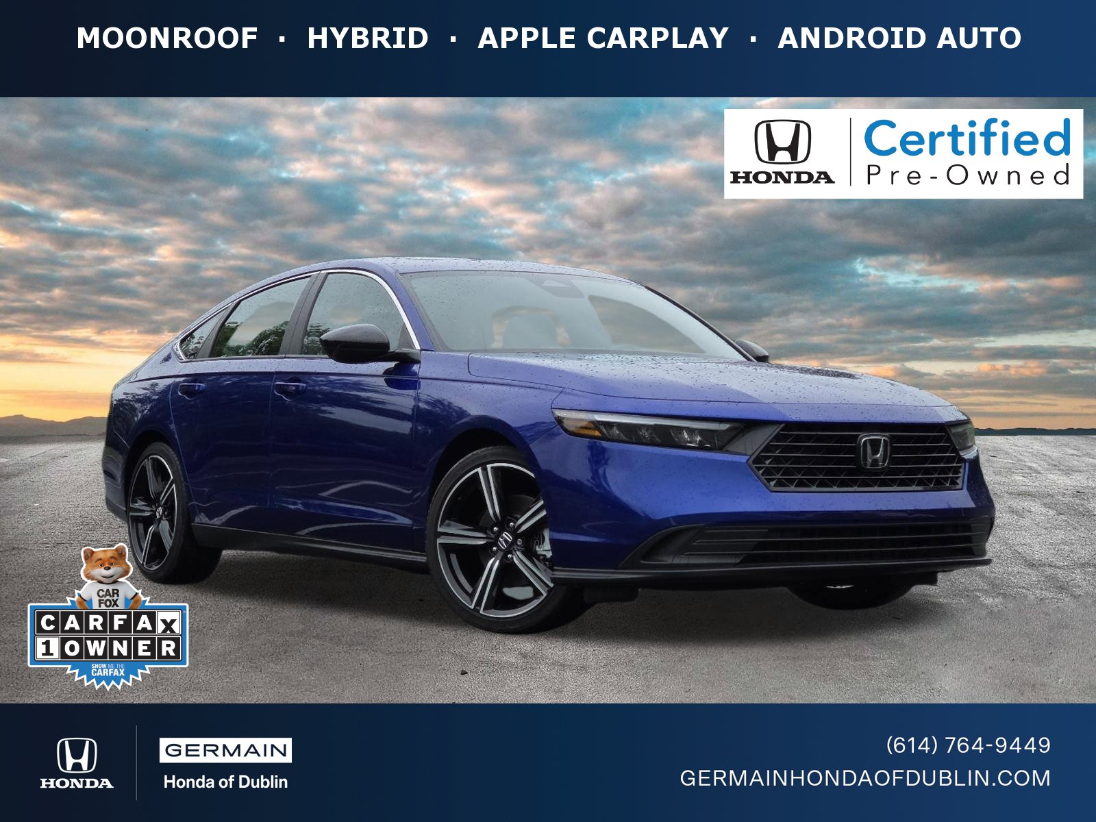Certified 2025 Honda Accord Sport