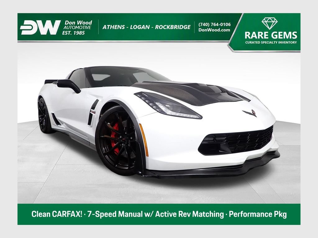 Used 2019 Chevrolet Corvette Grand Sport w/ Carbon Flash Badge Package