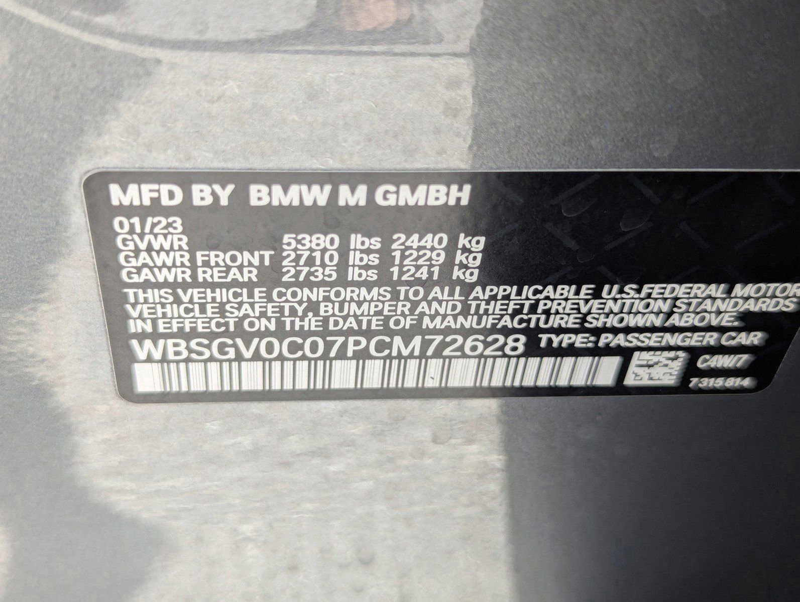 Used 2023 BMW M8 Gran Coupe xDrive Competition w/ M Carbon Exterior Package image 39