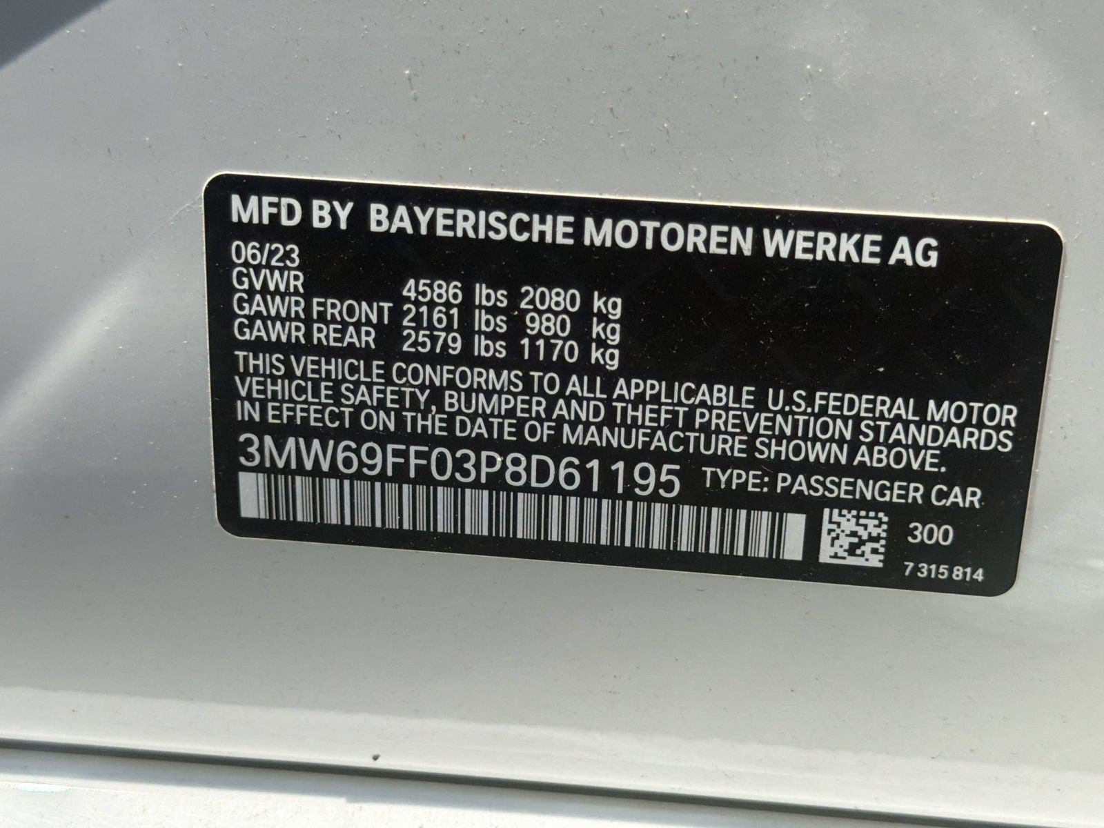 Used 2023 BMW 330i Sedan w/ Driving Assistance Package RWD image 26