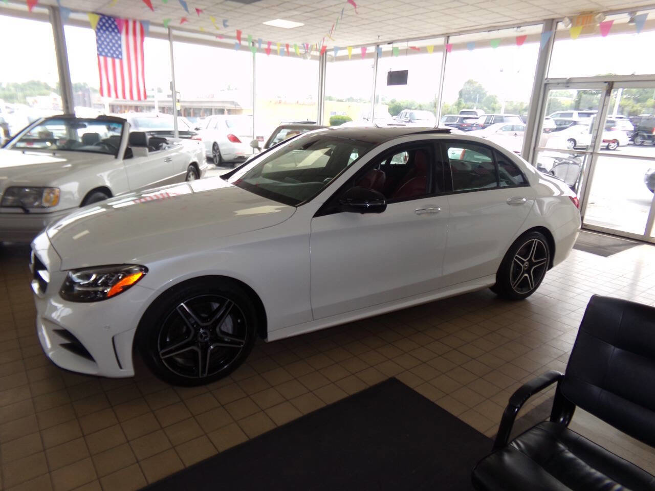 Used 2020 Mercedes-Benz C 300 Sedan w/ AMG Line image 1