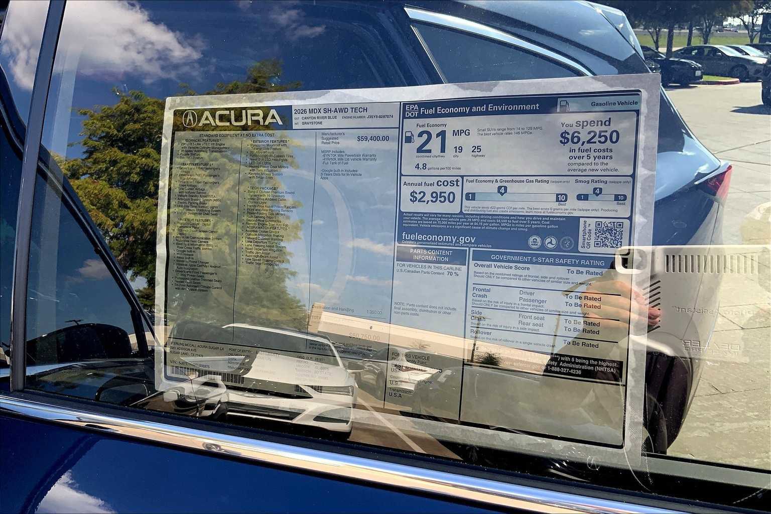 New 2026 Acura MDX SH-AWD w/ Technology Package image 22