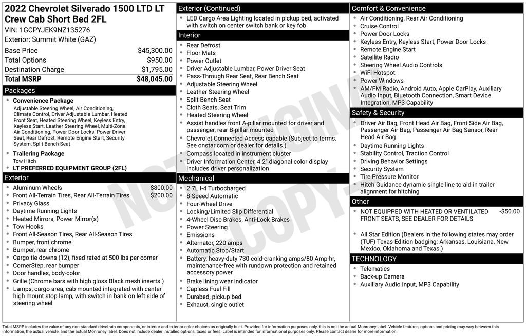 Used 2022 Chevrolet Silverado 1500 LT AWD/4WD image 4