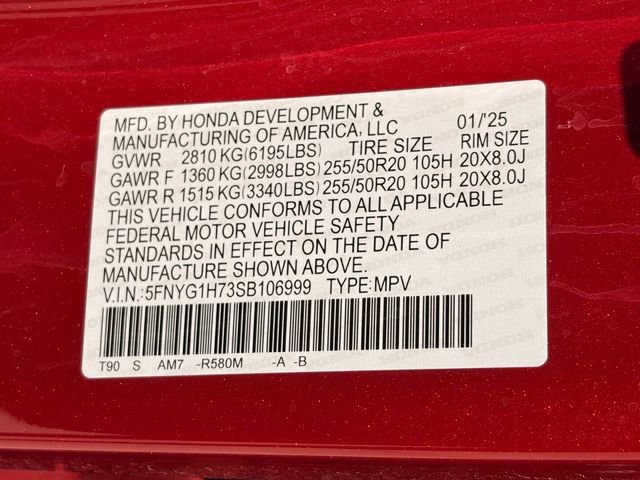 Used 2025 Honda Pilot Touring image 33