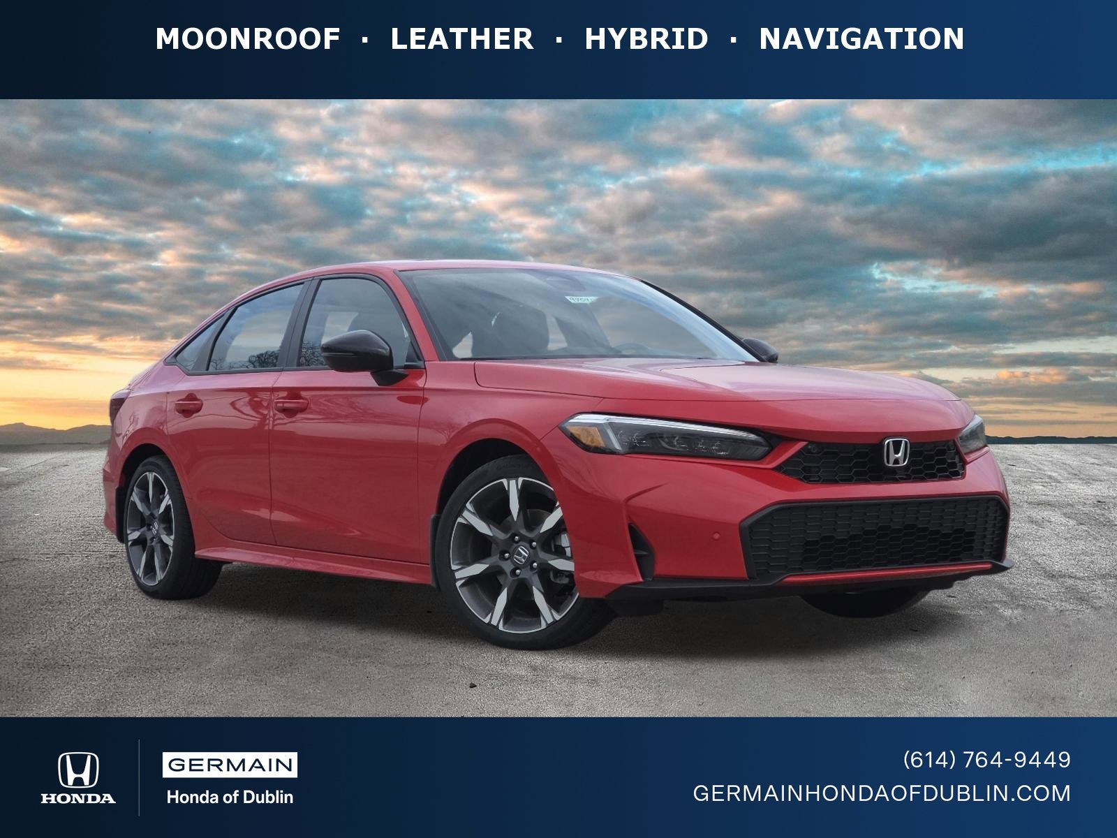 New 2026 Honda Civic Sport Touring image 1
