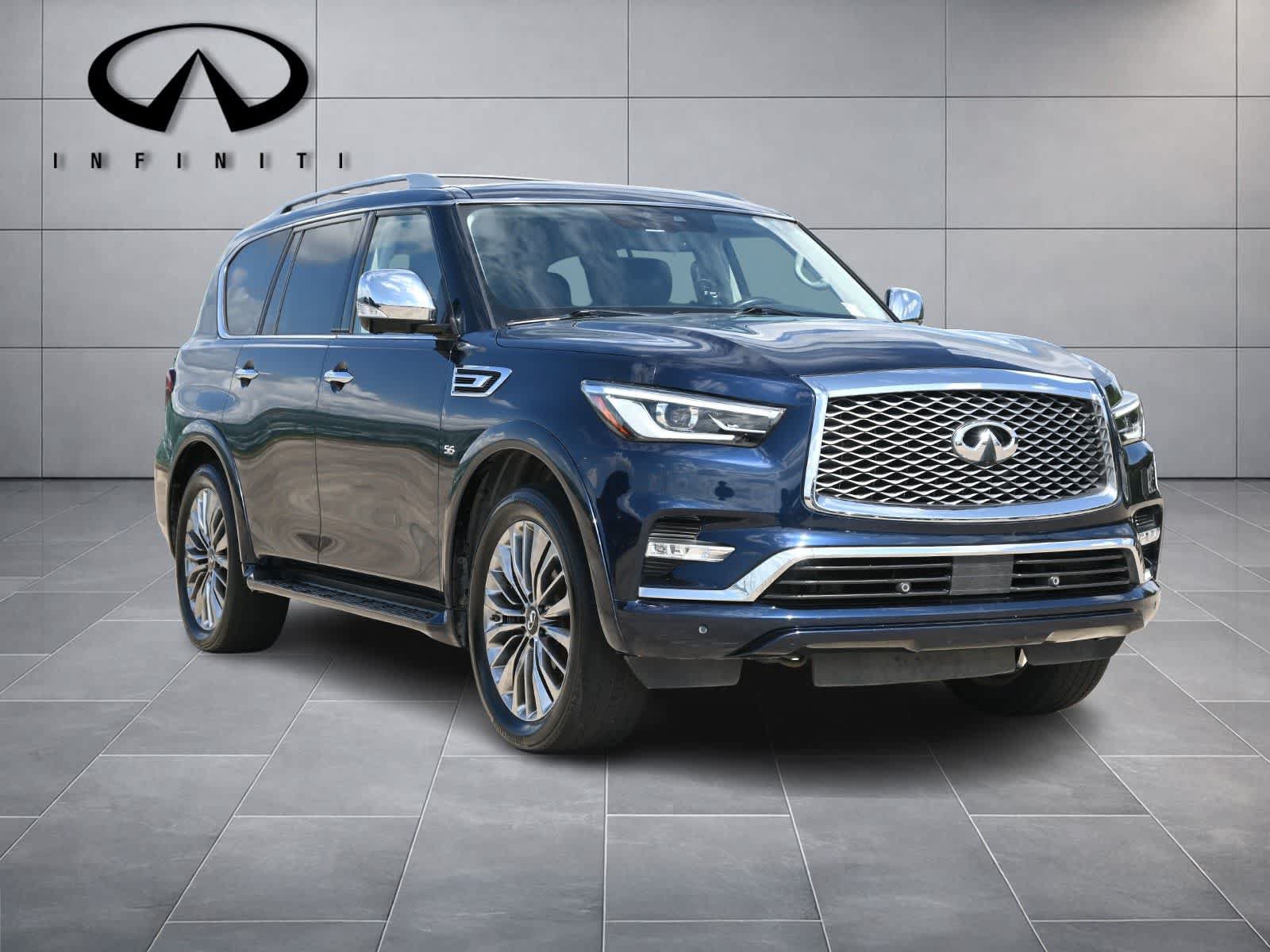 Used 2019 INFINITI QX80 Luxe w/ 22" Wheel Package RWD image 3