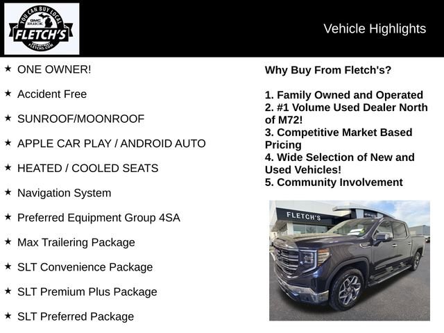Used 2022 GMC Sierra 1500 SLT w/ SLT Premium Plus Package video 2