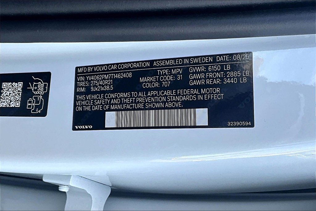 New 2026 Volvo XC90 B6 Ultra w/ Protection Package Premier image 8