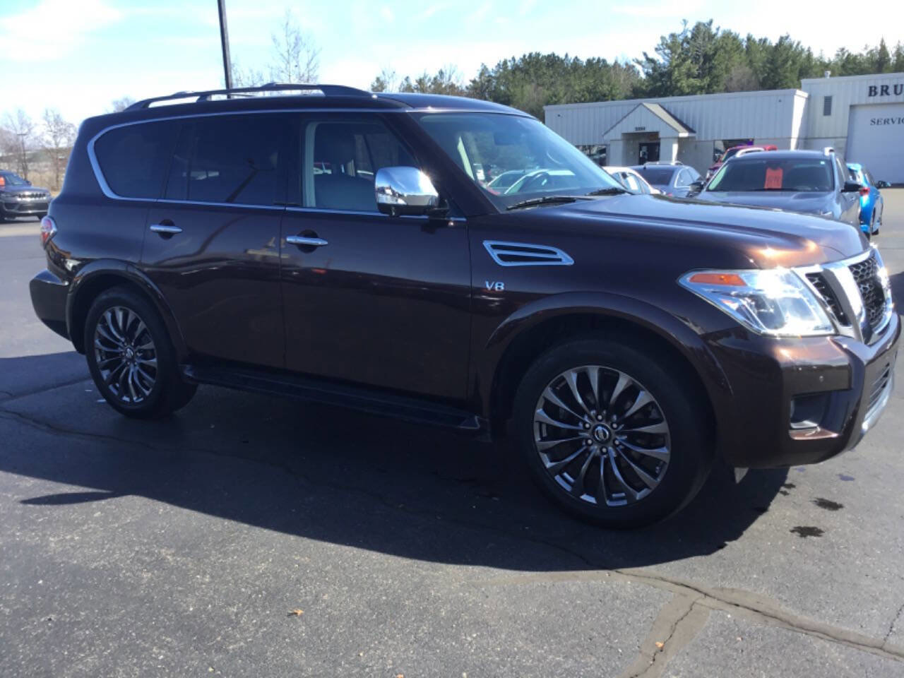 Used 2020 Nissan Armada Platinum w/ Cargo Package AWD/4WD image 8