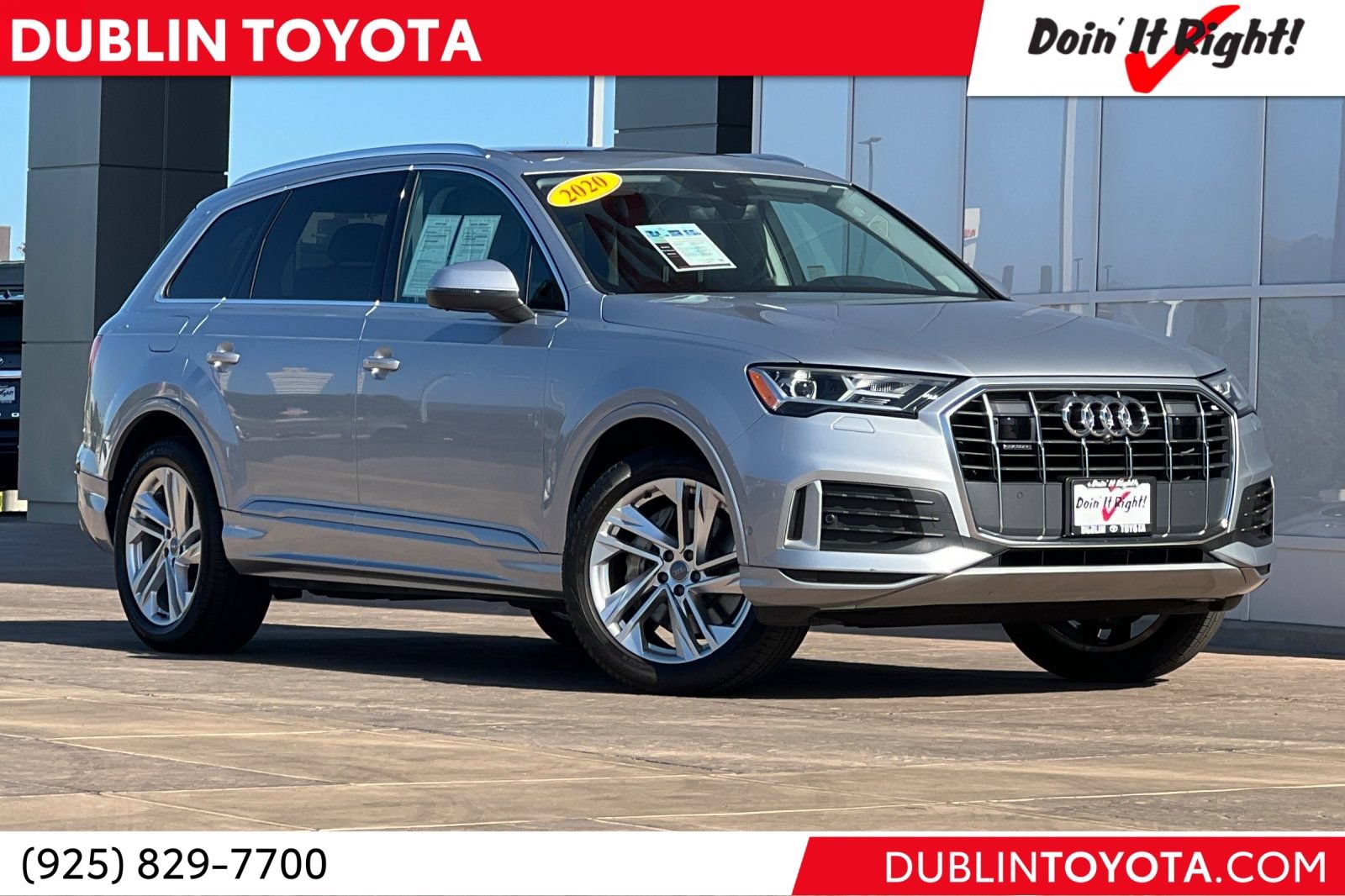 Used 2020 Audi Q7 2.0T Premium Plus w/ Premium Plus Package AWD/4WD image 1