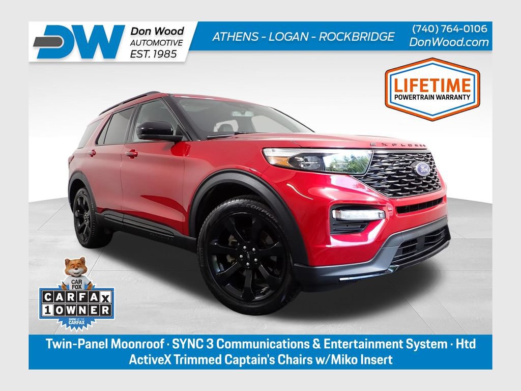 Used 2023 Ford Explorer ST-Line w/ Class IV Trailer Tow Package