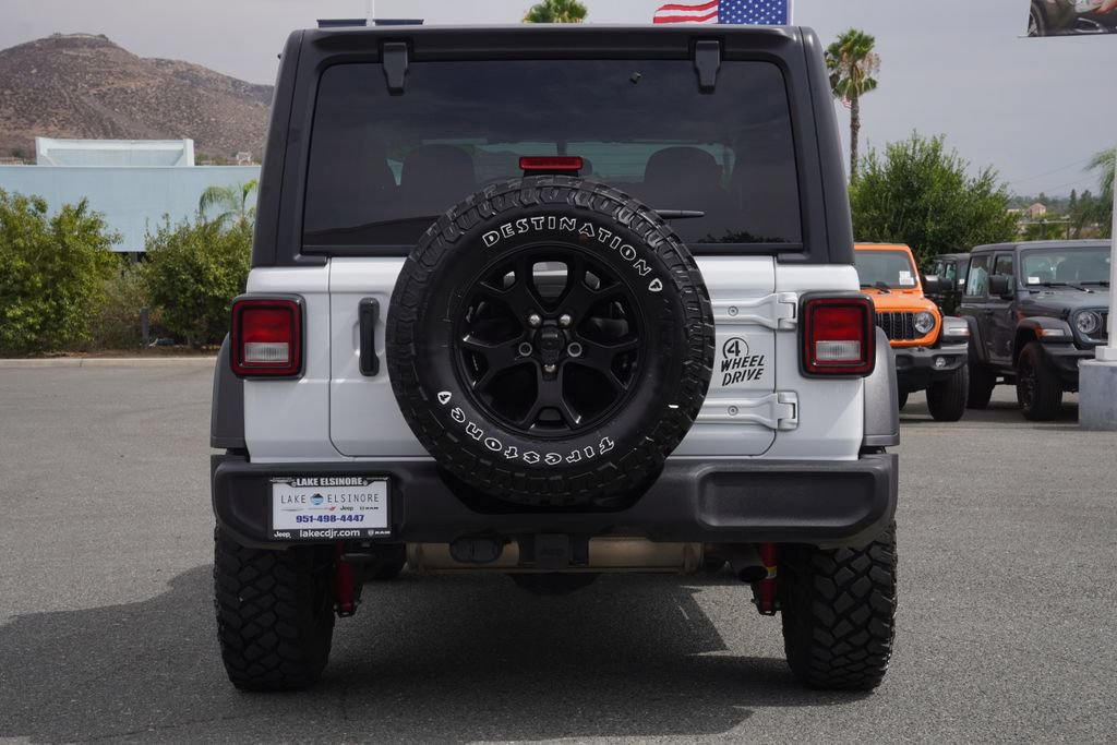Certified 2022 Jeep Wrangler Sport AWD/4WD image 5