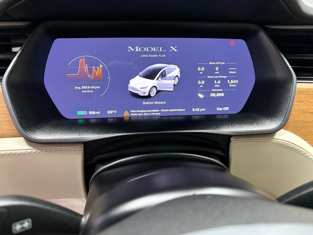 Used 2020 Tesla Model X Long Range AWD/4WD image 27