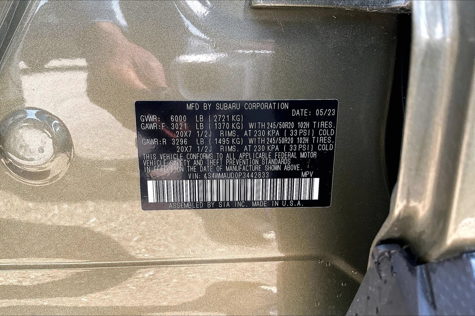 Used 2023 Subaru Ascent Limited w/ Technology Package AWD/4WD image 34