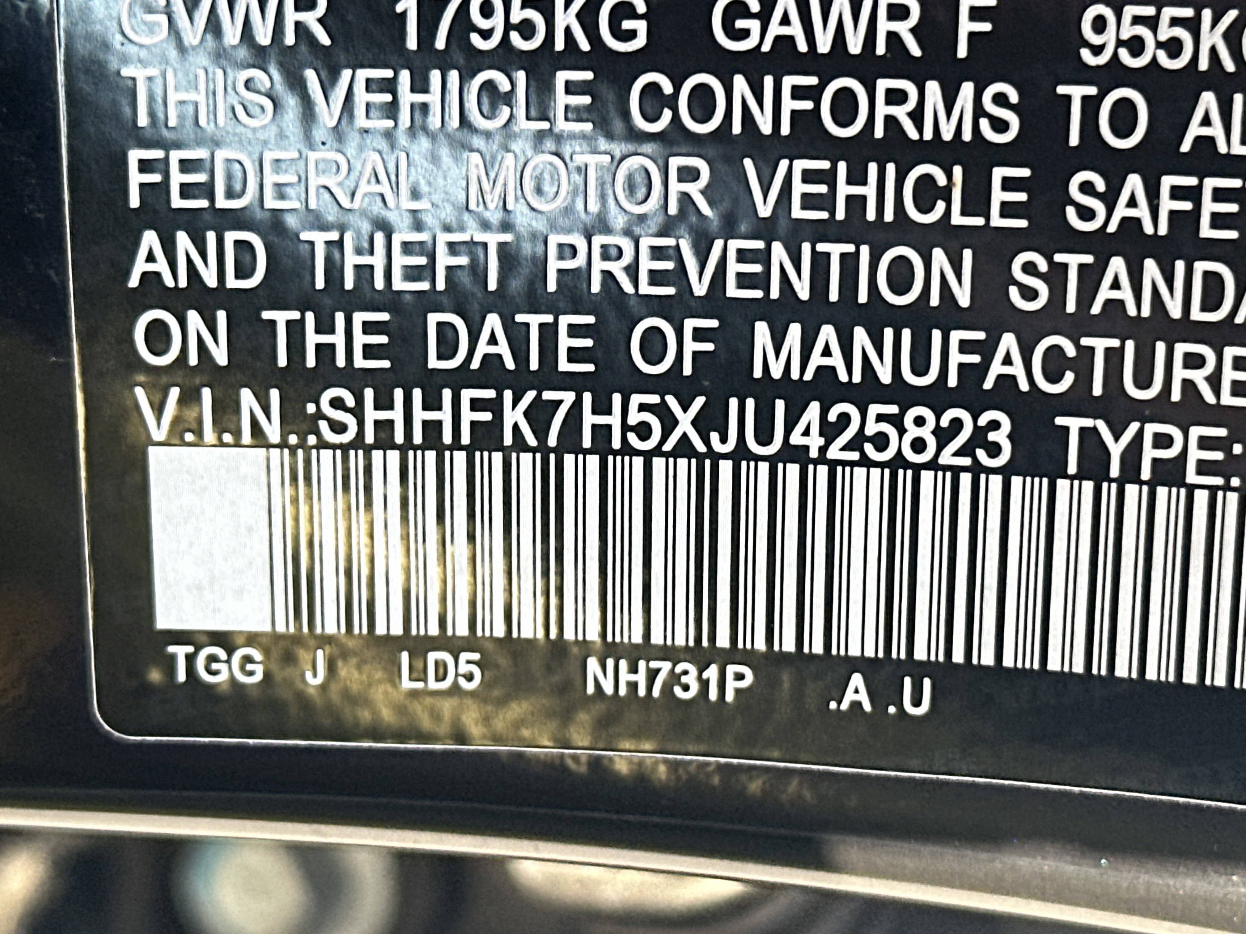 Used 2018 Honda Civic EX image 33