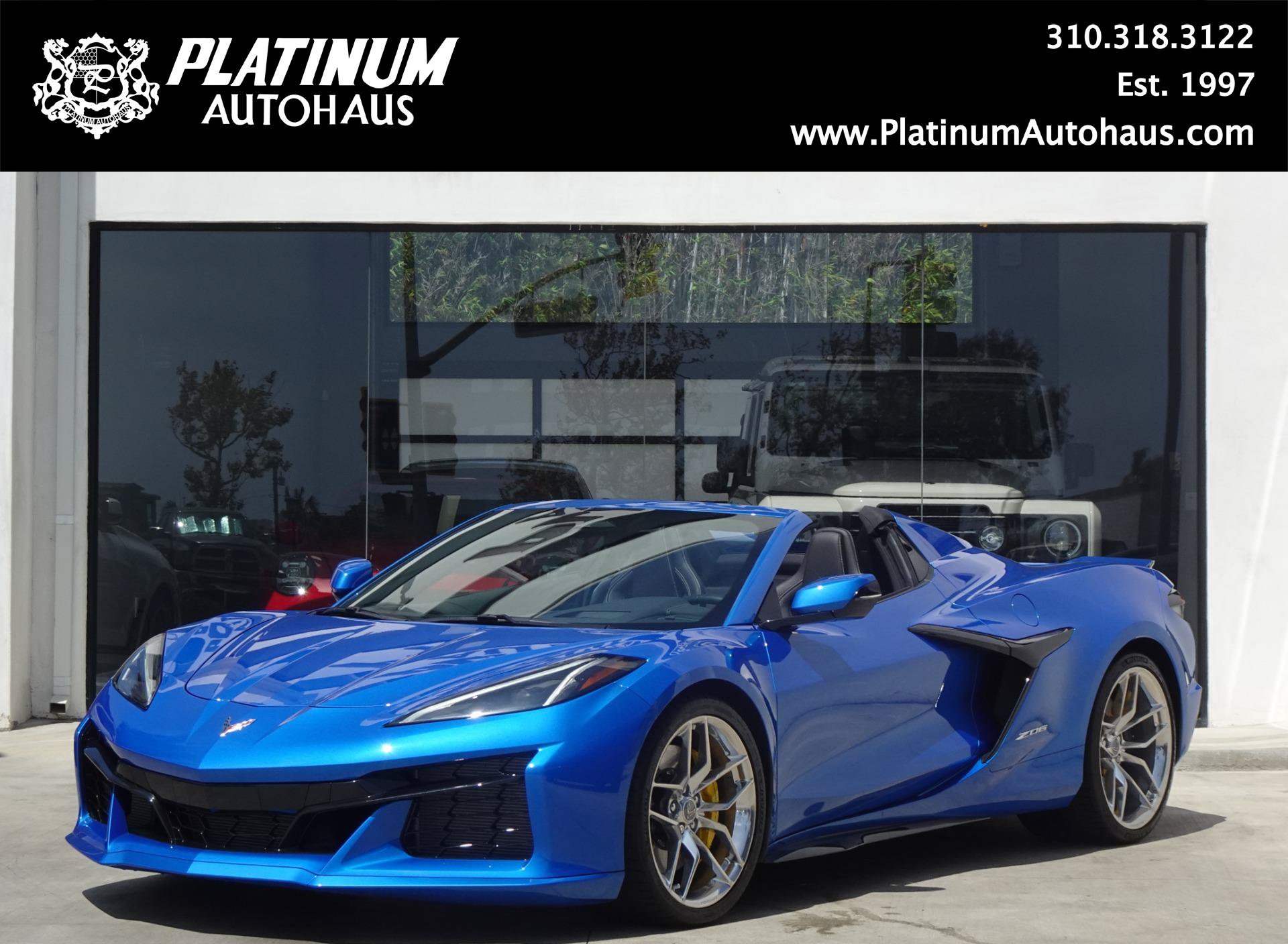 Used 2025 Chevrolet Corvette Z06 w/ Chrome Exterior Badge Package RWD image 1