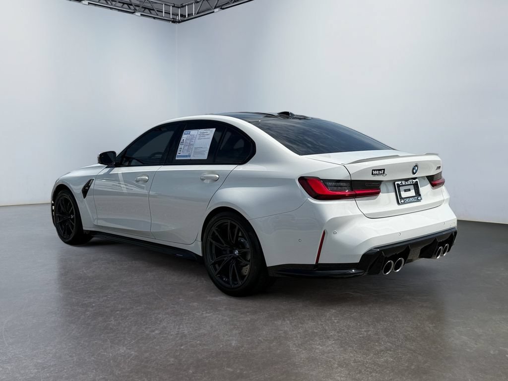 Used 2024 BMW M3 w/ Parking Assistance Package RWD image 5