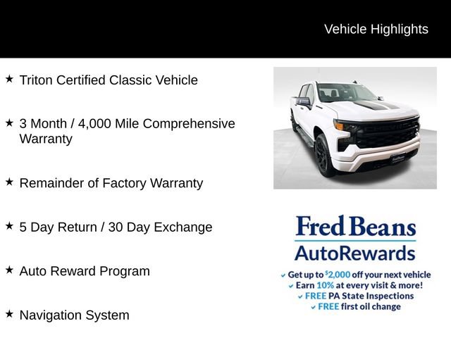 Used 2024 Chevrolet Silverado 1500 Custom w/ Rally Edition AWD/4WD image 5