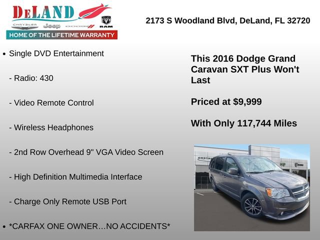 Used 2016 Dodge Grand Caravan SXT FWD image 7