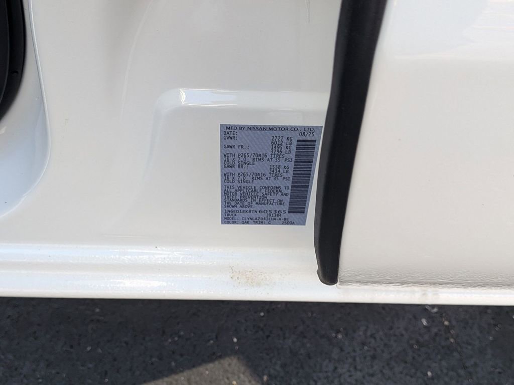 New 2026 Nissan Frontier S w/ S Utility Package image 24