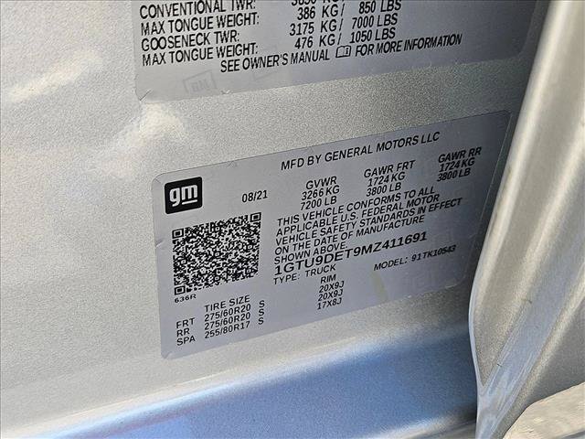 Used 2021 GMC Sierra 1500 SLT w/ SLT Convenience Package AWD/4WD image 23