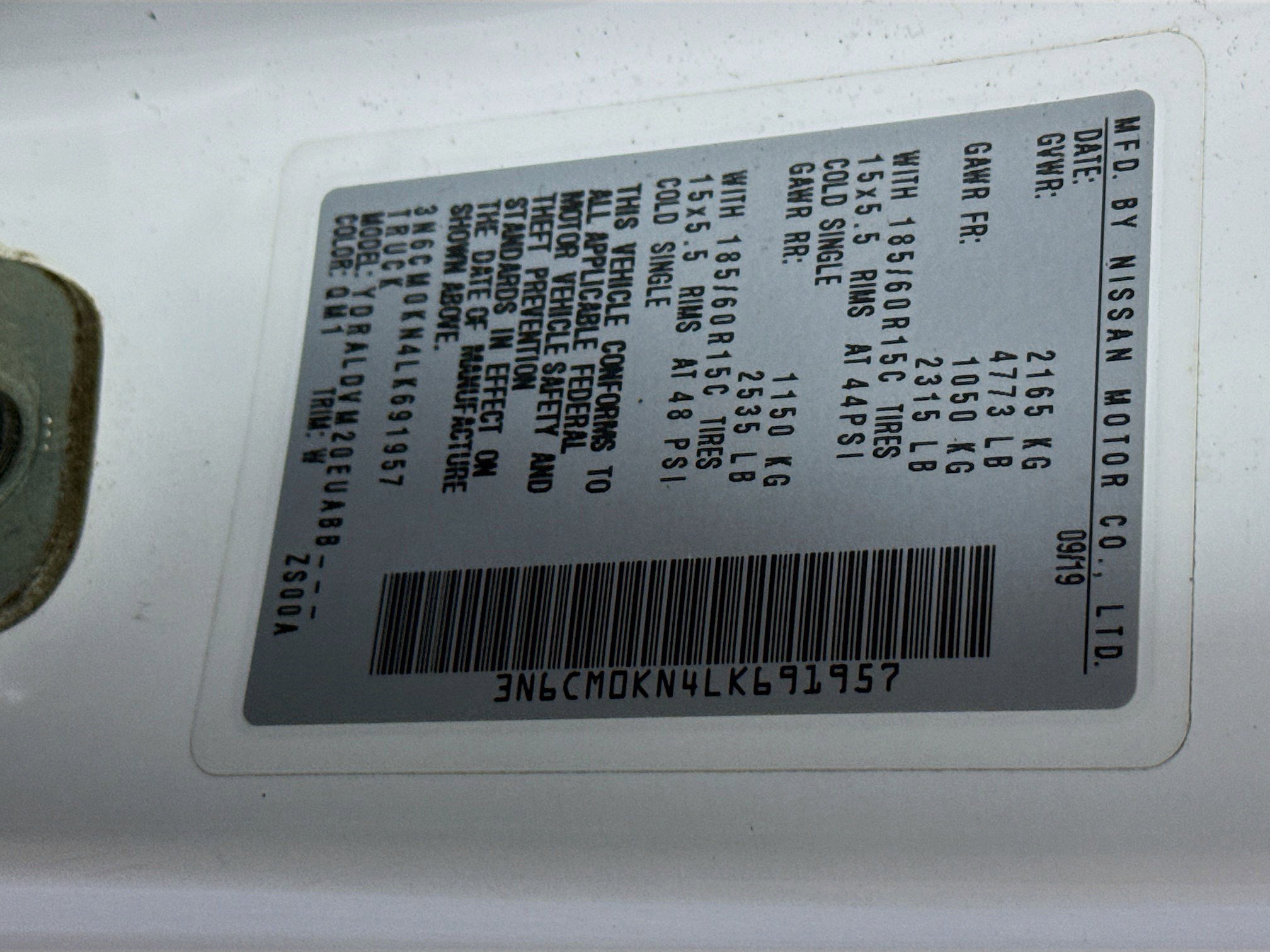 Used 2020 Nissan NV200 S image 36