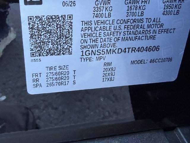 New 2026 Chevrolet Tahoe LS RWD image 21
