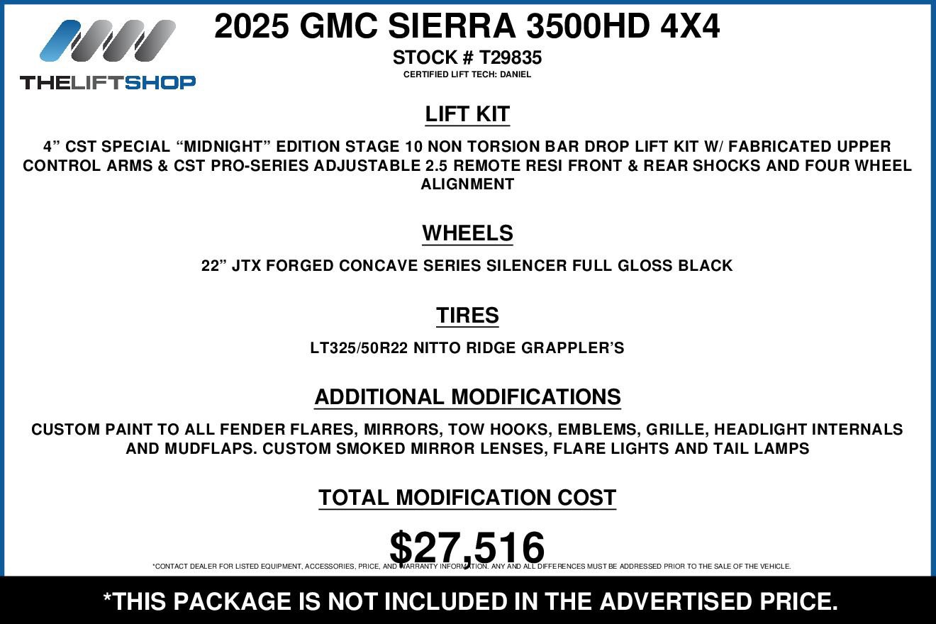 Used 2025 GMC Sierra 3500 AT4 w/ AT4 Premium Plus Package image 2