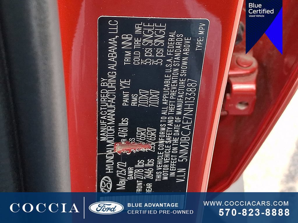 Used 2022 Hyundai Tucson SEL w/ Cargo Package AWD/4WD image 27