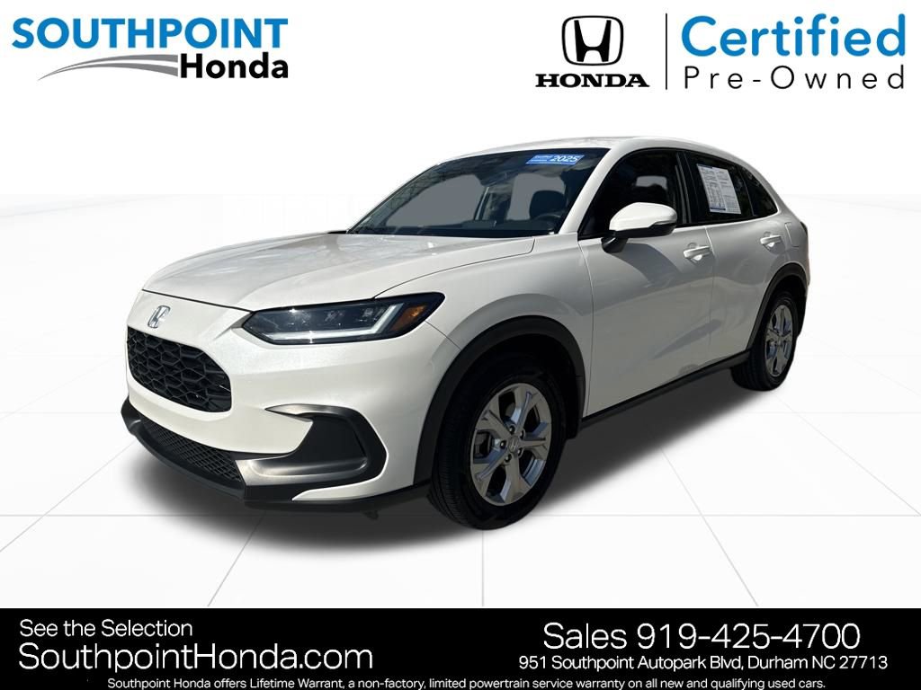 Certified 2025 Honda HR-V LX image 3