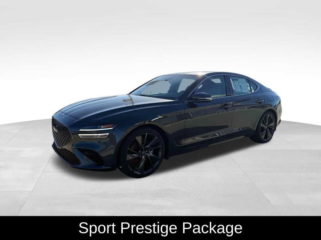 Used 2023 Genesis G70 2.0T w/ Sport Prestige Package image 3